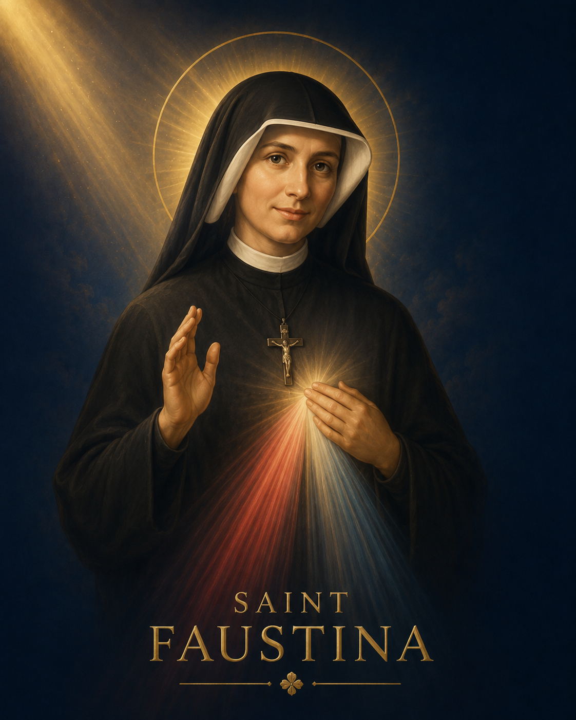Saint Faustina portrait