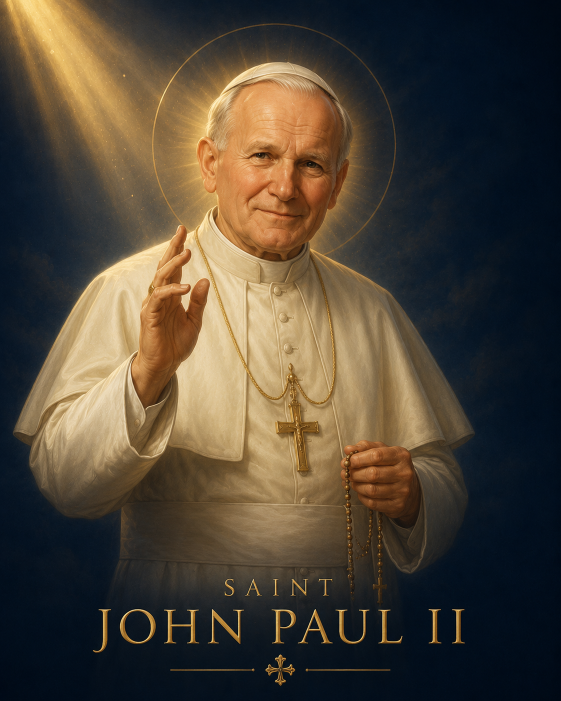 Saint John Paul II portrait